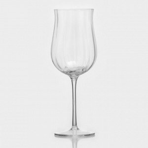 Бокал из стекла для вина Magistro «Тира», 410 мл, 22x7 см