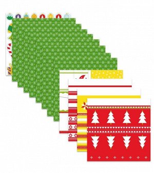 Набор для творчества серии "Настольно-печатная игра" (Happy Оригами. Новогодние украшения)