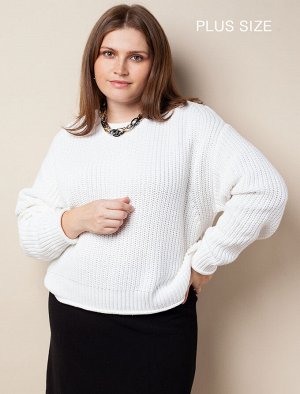 Vilatte Свободный джемпер крупной вязки