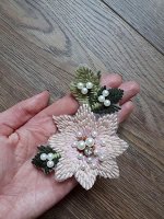 Вышивка с декором