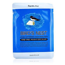 Farm Stay Тканевая маска для лица с экстрактом ласточкиного гнезда Visible Difference Bird's Nest Aqua Mask Pack, 23мл