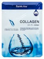 Farm Stay Visible difference mask sheet-Collagen Тканевая маска с коллагеном 23 мл