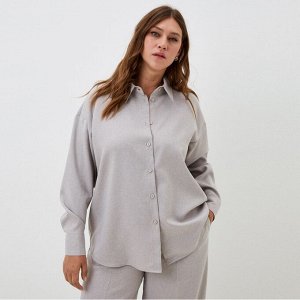 Блузка женская MIST plus-size, бежевая
