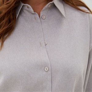 Блузка женская MIST plus-size, бежевая
