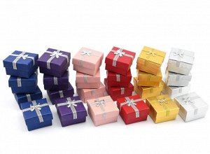 Подарочная упаковка под кольцо 50*50*32мм, комплект 24шт