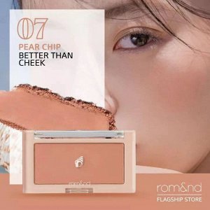 Мягкие спрессованные румяна в тёплом грушевом оттенке rom&nd Better Than Cheek #C04 Pear Chip