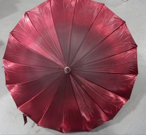 Зонт женский трость полуавтомат ХАМЕЛЕОН цвет Бордо (DINIYA)