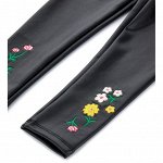 Леггинсы Черный|19-4008TCX
