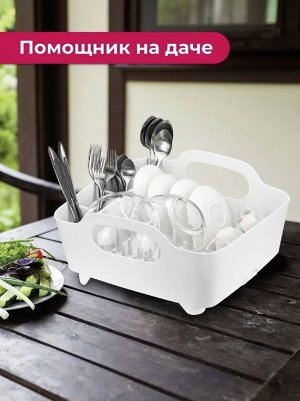 IDEA Сушилка для посуды ИЗЛИ Белый