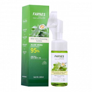 FARRES 8908 Очищающая пенка с экстрактом алоэ, 160 мл  * NEW