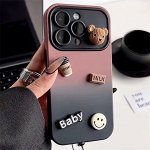 Чехол на iPhone с объемным декором