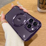 Прозрачный чехол на iPhone