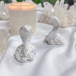 Фигурка резная &quot;Змея&quot; из Говлита