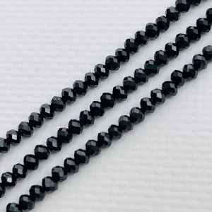 Бусины для украшений из черной Шпинели