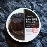 Очищающий и увлажняющий крем LEBELAGE CHARCOAL для ухода за кожей лица с экстр. ДРЕВЕСНОГО УГЛЯ , 500мл