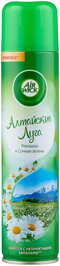ЭИРВИК Освежитель воздуха Алтайские луга (Ромашка и Сочная зелень) 290, Airwick