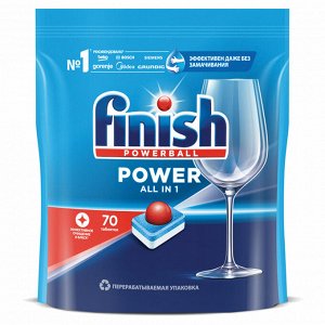 ФИНИШ Power Таблетки для посудомоечных машин 70, Finish
