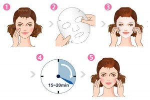 Grace Day/ traditional oriental mask sheet VITAMIN C Витаминная тканевая маска для лица с витамином С 27мл 1/600