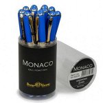 Ручка шариковая 0.5 мм &quot;MONACO&quot; синяя (синий корпус) 20-0125/09 Bruno Visconti