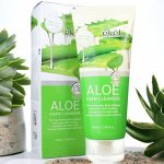 Пенка для умывания лица с экстрактом Алое EKEL ALOE очищающая, для всех типов кожи 100мл. Корея