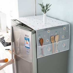 Пылезащитный чехол-органайзер на холодильник, стиральную машинку, 1 шт