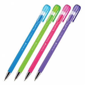 Bruno Visconti Ручка шариковая FirstWrite Special, 0.5 мм, синие чернила, матовый корпус Silk Touch, МИКС
