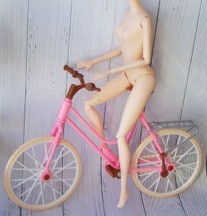 Велосипед для кукол размера Барби