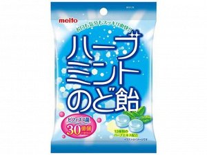Карамель Meito с мятной начинкой 75г/10