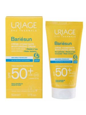 Uriage Увлажняющий солнцезащитный крем SPF50+ для чувствительной кожи лица 50 мл Урьяж