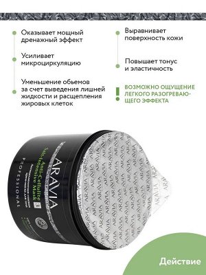 Антицеллюлитная солевая крем-маска для тела Anti-Cellulite Salt-Intensive Mask, 550 мл