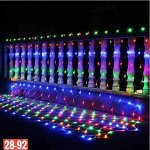 Гирлянда-Сетка LED 8 режимов работы Размер 180х180 см