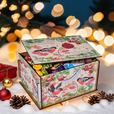 Вкусные новогодние подарки от известных российских фабрик🍬