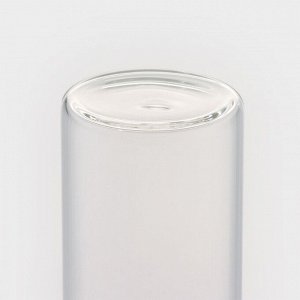 Набор стеклянных баночек для сыпучих продуктов с пробковой крышкой Доляна «Парфе. Колба», 80 мл, 3,7x10 см, 12 шт