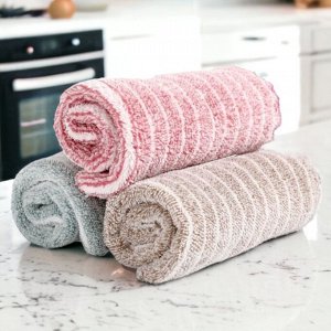 Тряпка для уборки (3 шт. в наборе)  30*30 см