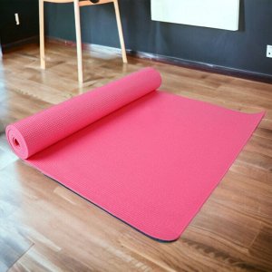 Коврик для йоги 61*173*0.4cm (розовый)