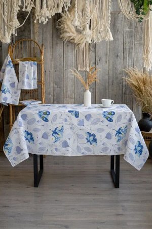 Скатерть рогожка 180*145мм,"КОЛИБРИ",100% Хлопок, пр. Россия Иваново Alice textile