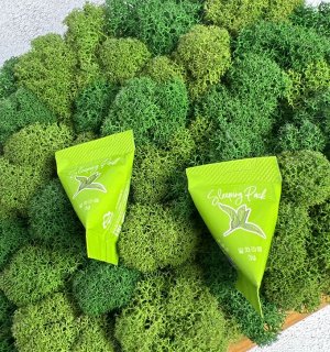Matcha Latte Sleeping Pack Ночная маска с экстрактом матча (3гр*10), Корея