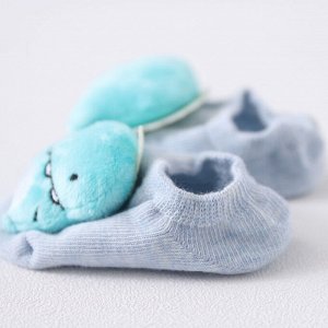 Детские носки "Пикачу", цвет бежевый, L(3-5 лет)