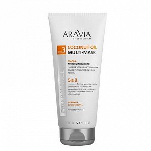 ARAVIA Professional Маска мультиактивная 5 в 1 для проблемной кожи головы 200 мл