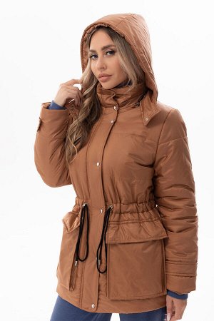 Куртка Куртка Golden Valley 7155 коричневый 
Состав: ПЭ-100%;
Сезон: Осень-Зима
Рост: 170

Куртка утепленная, с центральной застежкой на молнию, ветрозащитной планкой, застегивающейся на кнопки, втач