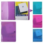 Тетрадь на кольцах А4, 80 л клетка &quot;ErichKrause Glance Vivid&quot; ассорти