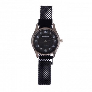 Подарочный набор 2 в 1 "Bolingdun": наручные часы, d=2.8 см, серьги