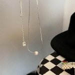 Цепочка с подвеской из стерлингового серебра