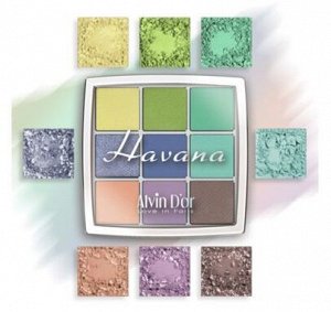 Alvin D`or Тени для век AES-16 Havana 9 цвет 1