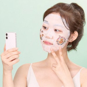 JMsolution Selfie Moisture Aloe Mask Увлажняющая тканевая маска для лица с экстрактом алоэ