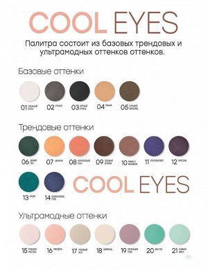 Alvin D`or Тени для век AES-18 Cool Eyes тон 02 графит