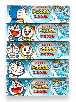 Резинка жевательная Doraemon со вкусом газировки Lotte, 15г, 1/20/400