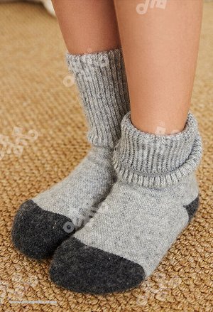 Носки детские из монгольской шерсти         (арт. 02103)