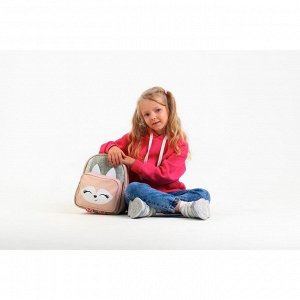 Рюкзак детский с карманом «Лисичка», искусственная кожа, 27 х 23 х 10 см