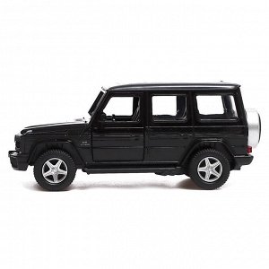 Машина металлическая MERCEDES-BENZ G63 AMG, 1:32, открываются двери, инерция, цвет чёрный